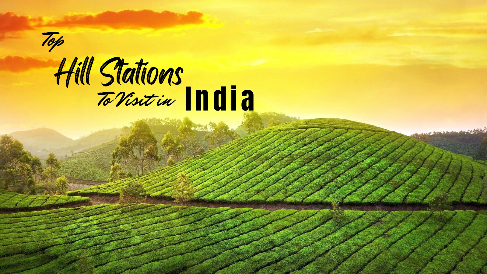 Top Hill Stations to Visit in India for the Great Holiday Experience