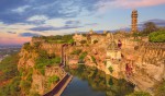 First Indian fort to light up every night Chittorgarh illuminated throughout the year