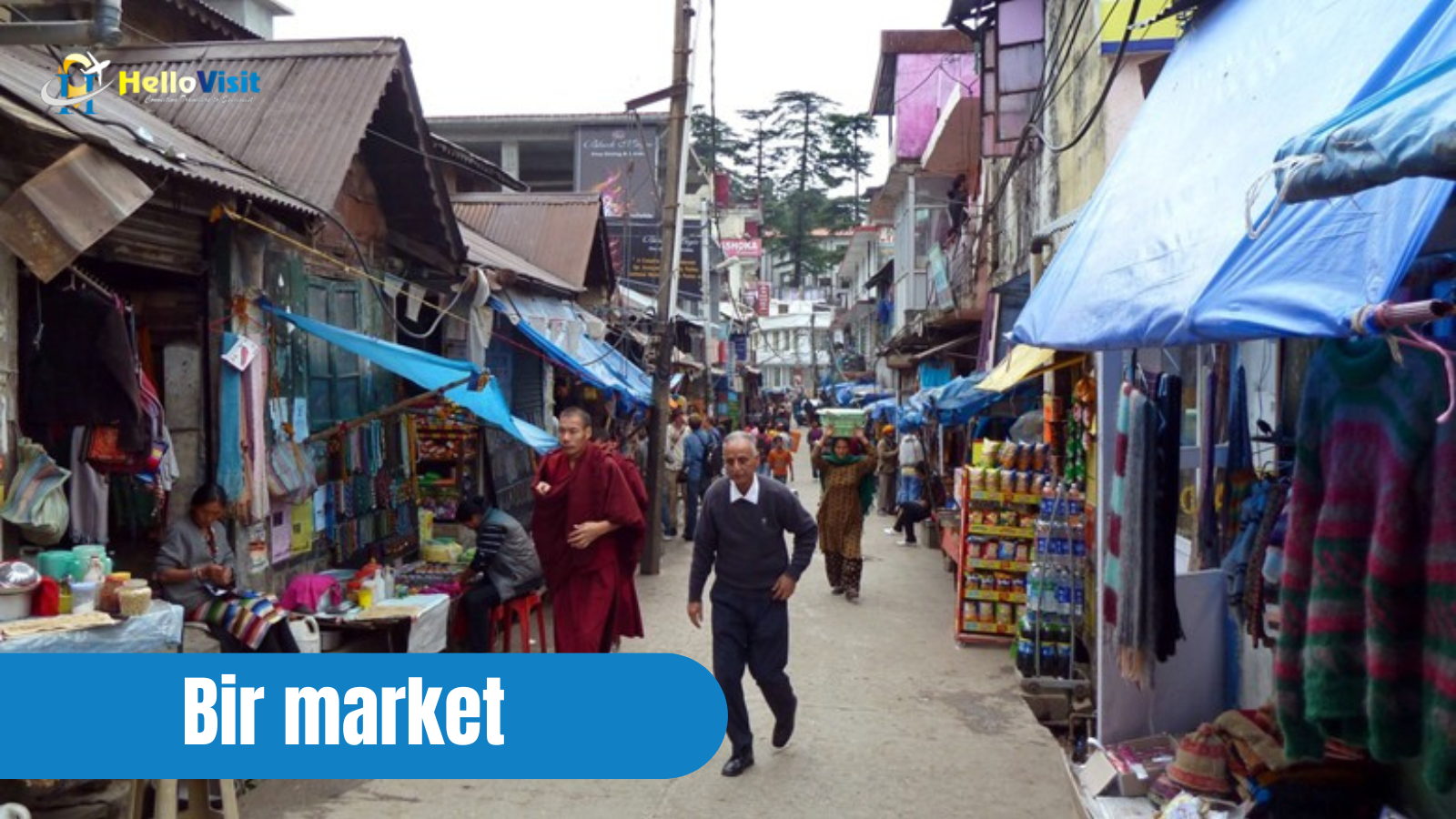 Bir market, Bir Billing, Himachal Pradesh