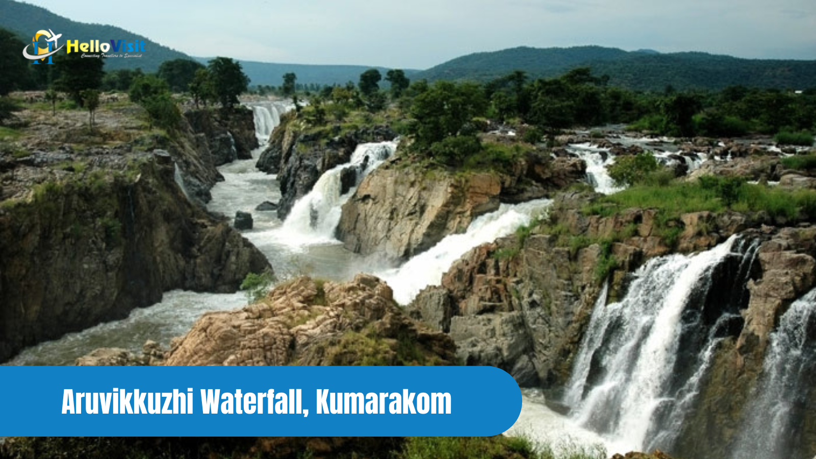 Aruvikkuzhi Waterfall, Kumarakom 