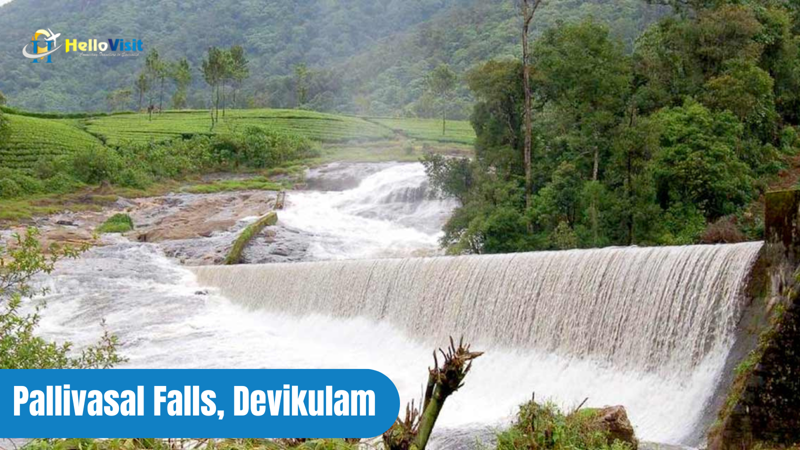 Pallivasal Falls, Devikulam