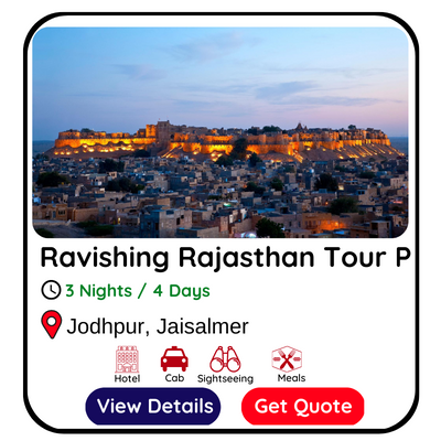 Rajasthan tour package from Chennai
